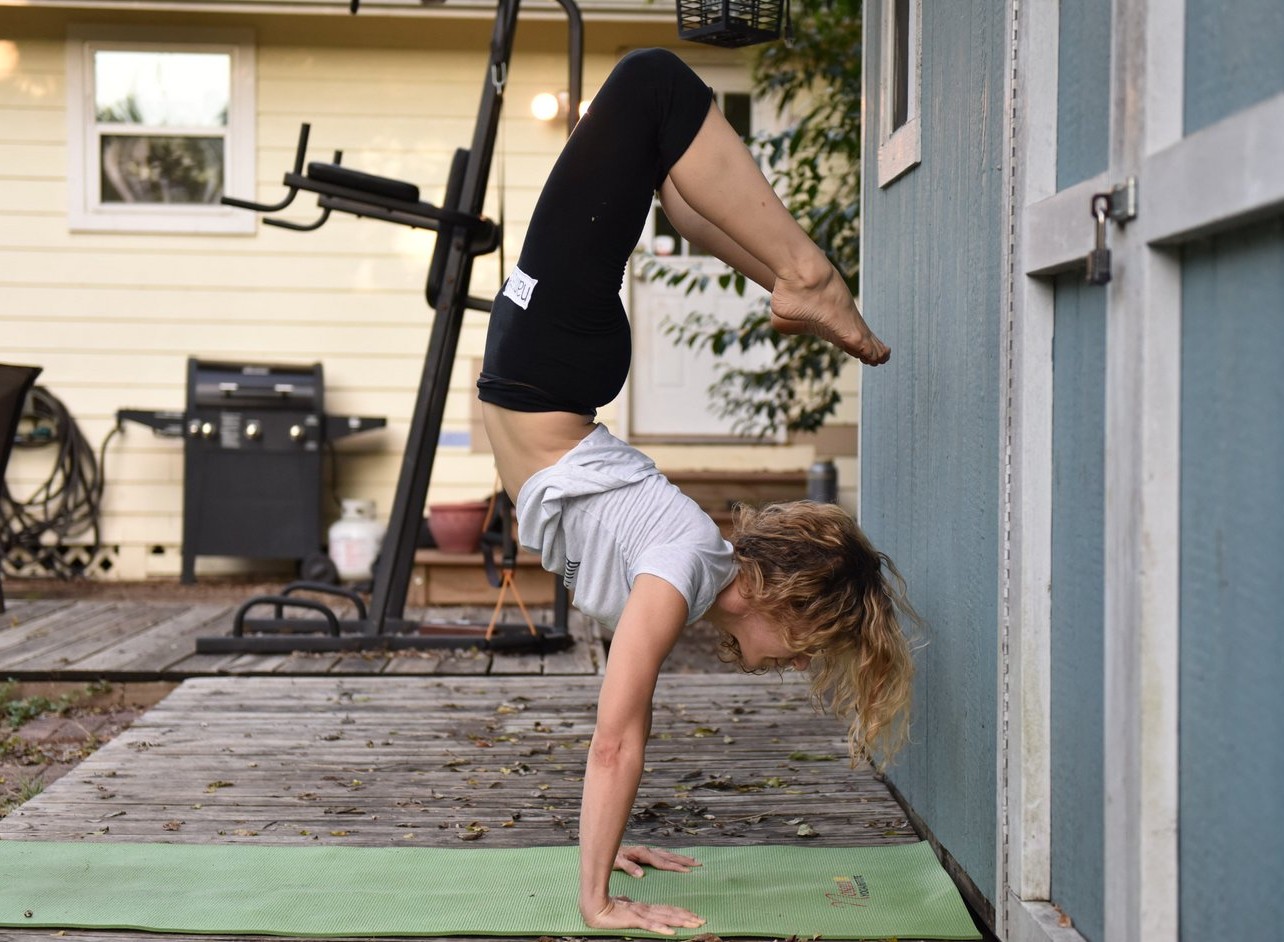 Scorpion Handstand | Yoga Gymnastics